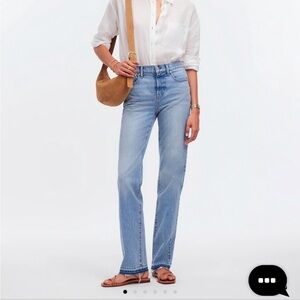 Madewell 90s straight mid rise jean- size 28
